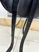 Load image into Gallery viewer, 17 1/2” Wide Ideal Jessica Dressage Saddle - Black