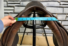 Load image into Gallery viewer, 15” Wide Champion English Pony WH/Show Saddle - Brown