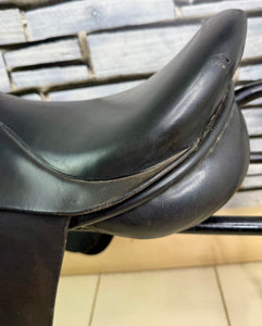 17 1/2” XW Oakfield Santana WH Saddle - Black