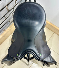 Load image into Gallery viewer, 17 1/2” Wide Ideal Jessica Dressage Saddle - Black
