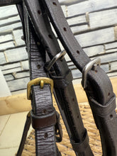 Load image into Gallery viewer, S/H Mexican Grackle Bridle - Brown - Cob