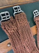 Load image into Gallery viewer, 48” Stubben Trevira Cord Anti-Chafe Comfort Girth - Brown - String Girth