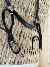 Load image into Gallery viewer, S/H English Hunting Breastplate &amp; Running Attachment -Black- Full