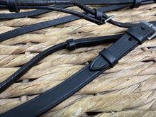 Load image into Gallery viewer, S/H Fine English Cavesson Bridle - Very Dark Havana - Full