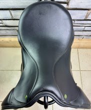 Load image into Gallery viewer, 17” Wide Crown/Ideal Jessica Dressage Saddle - Black - Excellent Condition