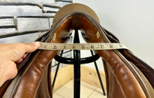 Load image into Gallery viewer, 17 1/2” MN (Fit 28) Stubben Parzival GP Saddle - Brown