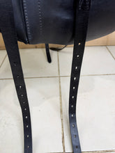 Load image into Gallery viewer, 17 1/2” Wide-XW Ideal Suzannah Dressage Saddle - Black - Excellent Condition - Big Blocks