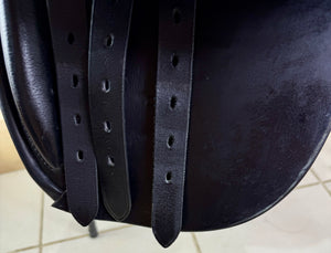 15” MW Ryder WH Pony Show Saddle - Black