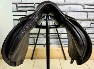 16” MW Charles Mountfort Pony GP Saddle - Black