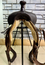 Load image into Gallery viewer, 17” Big Horn Cordura Western Saddle - SQB - Brown - Lightweight Genuine US