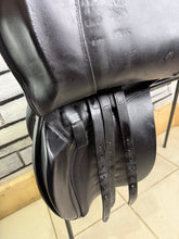 Load image into Gallery viewer, 17 1/2” MW Ideal 1350 GP Saddle - Black - Big Blocks - English Leather