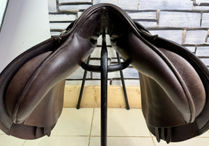 17 1/2” Wide Barnsby GP Saddle - Brown