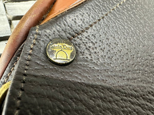 13” Medium Santa Cruz Close Contact Pony Jump Saddle - Brown/Tan