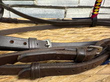 Load image into Gallery viewer, S/H English Show Hack/ROR Bridle - Brown  - Full