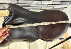 17” Wide Ideal Classic GP Saddle - Brown