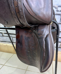 17” Medium Kings Saddley VSD Saddle - Brown