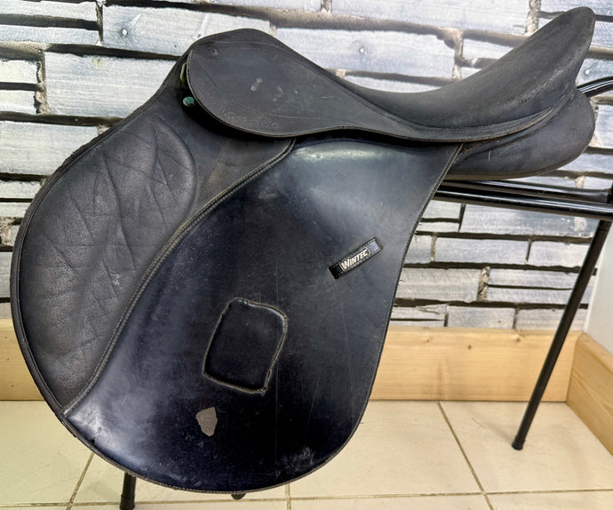 17” Wide/Changeable Gullet Wintec 2000 GP Saddle - Black