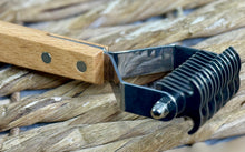 Load image into Gallery viewer, Wooden Double-Sided Mane &amp; Tail Rake - No More Pulling!! Medium/Fine