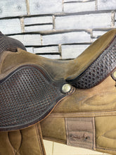 Load image into Gallery viewer, 17” Big Horn Cordura Western Saddle - SQB - Brown - Lightweight Genuine US