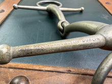 Load image into Gallery viewer, 6” Nickle Fulmer Bit - Full Cheek - Dublin Stamped - Vintage Made in England