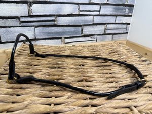 Arab-Miniature Horse In Hand Rolled Patent Leather Show Halter/Bridle
