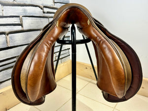 17 1/2” MN (Fit 28) Stubben Parzival GP Saddle - Brown