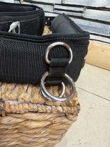 S/H Waffle Padded Breaking/Training Roller - Black - Cob