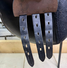 Load image into Gallery viewer, 16” MW Saddle Company Pony GP Saddle - Brown - Changeable Width on a Press