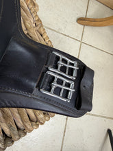 Load image into Gallery viewer, S/H 22” Fairfax Brown Leather Mono/Short Jumping Stud Girth
