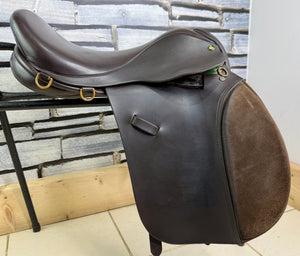 17” Wide-XW Ideal H&C Cob GP/WH Saddle - Brown