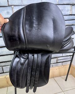 16 1/2” Medium Farrington Burford Event GP Saddle - Black