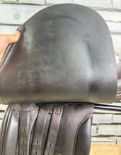 Load image into Gallery viewer, 15” Wide Fylde Hayden English Pony WH/Show Saddle - Brown