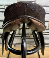 Load image into Gallery viewer, 16” Wide Jeffries Falcon English Pony Saddle - Brown