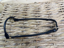 Load image into Gallery viewer, Miniature Horse In Hand Rolled Leather Show Halter/Bridle - Brass