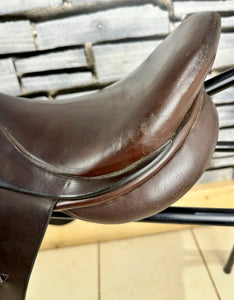 17” Wide Ideal Classic GP Saddle - Brown