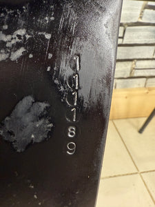 17 1/2” XW Silhouette Cob WH/VSD/GP Saddle - Black