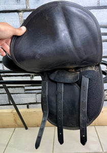 14” XW Thorowgood Pony Club GP Saddle - Black