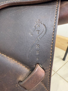 16 1/2” MW Antares Connexion Monoflap Jump Saddle - Brown