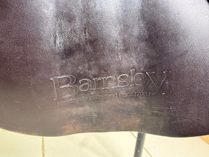 17 1/2” Wide Barnsby GP Saddle - Brown