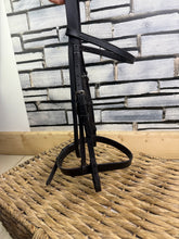 Load image into Gallery viewer, S/H Hunter Cavesson Bridle - Black - Pony