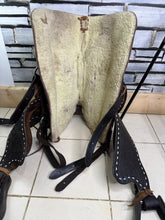 Load image into Gallery viewer, 15” Leather Western Set-Saddle, Headstall, Nathe Gag, Cinch