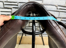 Load image into Gallery viewer, 17” MW Spalding Britannica Cadence Dressage Saddle - Brown