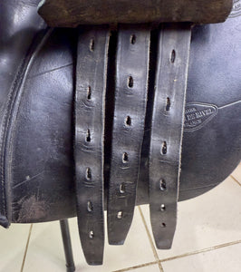 17” MW Henri De Rivel Jump Saddle - Black