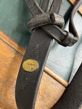 Load image into Gallery viewer, Dyon Running Martingale -Black/Brass- Cob Size - Italian Leather
