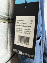 Load image into Gallery viewer, Kingsland Kayce Grip Denim Breeches - Size 32/22” Waist - Dark Denim