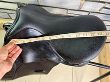 Load image into Gallery viewer, 14” Wide GFS English Pony GP Saddle - Black - Lead Rein Tiny Tot