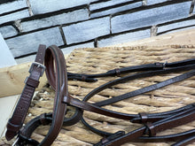 Load image into Gallery viewer, S/H Equipe Emporio Flash Bridle - Brown - Full