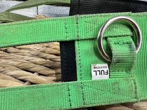 S/H Waffle Padded Breaking/Training Roller - Green/Black - Full