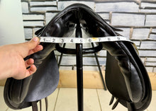 Load image into Gallery viewer, 14 1/2” Wide English Pony GP Saddle - Black - Sec A/Shetland - Tiny Tot