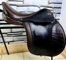 Load image into Gallery viewer, 17” Wide Native Pony Saddle Company GP/WH Saddle - Brown